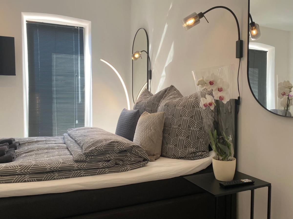 Stilvolles, Neues Apartment Mit Balkon In Bamberg Exterior foto